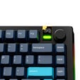 Glorious GPBT Gradient Keycaps, ANSI Layout (US), PBT, Dye-Sub - Celestial Ice image number null