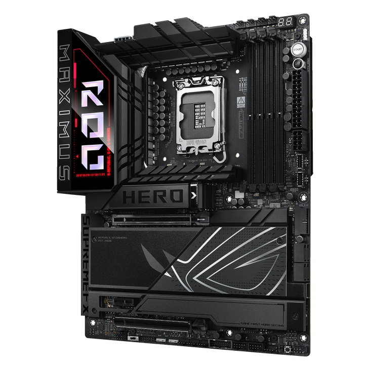 ASUS ROG Maximus Z890 Hero motherboard, socket LGA 1851, Intel Z890, ATX, DDR5 image number 3