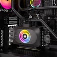 Corsair iCUE LINK XG3 RGB 4080 / 4090 Wasserblock - Acryl + Nickel image number null