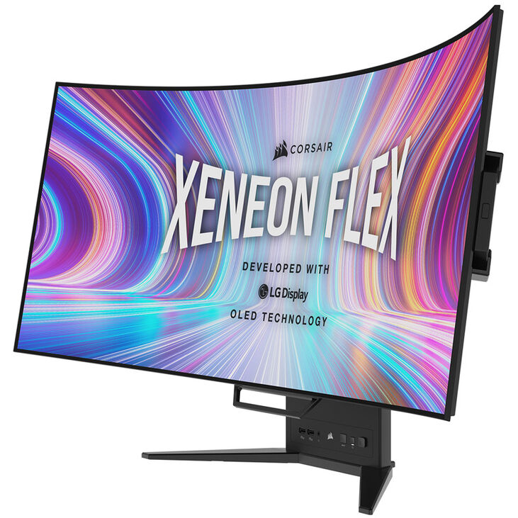 Corsair XENEON FLEX 45WQHD240, 45 inch Gaming Monitor, 240 Hz, OLED, G-SYNC Compatible image number 4