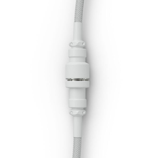 Glorious GMMK Pro White on Black Gaming Tastatur, GPBT-Keycaps, Gateron Clear Switches - inkl. Coiled Cable image number 7