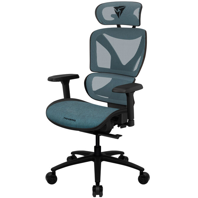 ThunderX3 XTC Ergonomischer B&uuml;rostuhl - schwarz/blau image number 1
