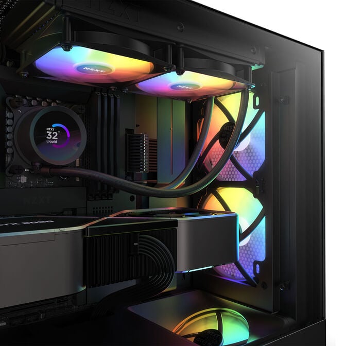 NZXT F120 RGB Core PWM L&uuml;fter - 120mm, schwarz image number 10