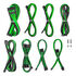 CableMod C-Series Pro ModMesh Sleeved 12V-2x6 12VHPWR Dual StealthSense Cable Kit for Corsair RMi, RMx (Black Label) - black/light green image number null
