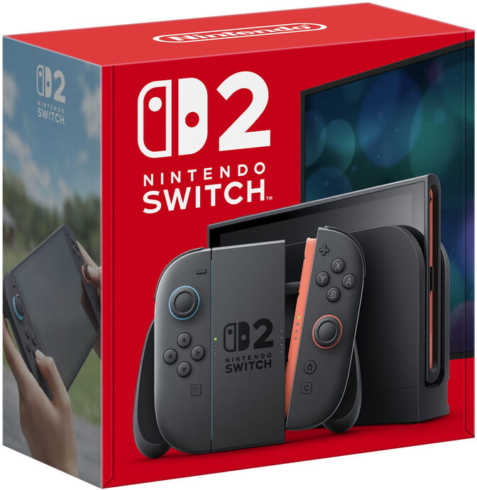 Nintendo Switch 2 Handheld-Konsole, 7,9 Zoll, 120Hz, 256 GB, Joy-Con 2 - schwarz image number 7