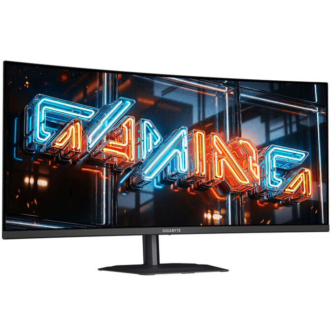 GIGABYTE MO34WQC36 EK, 34-inch Curved Gaming Monitor, 360Hz, QD-OLED, FreeSync Premium Pro image number 1