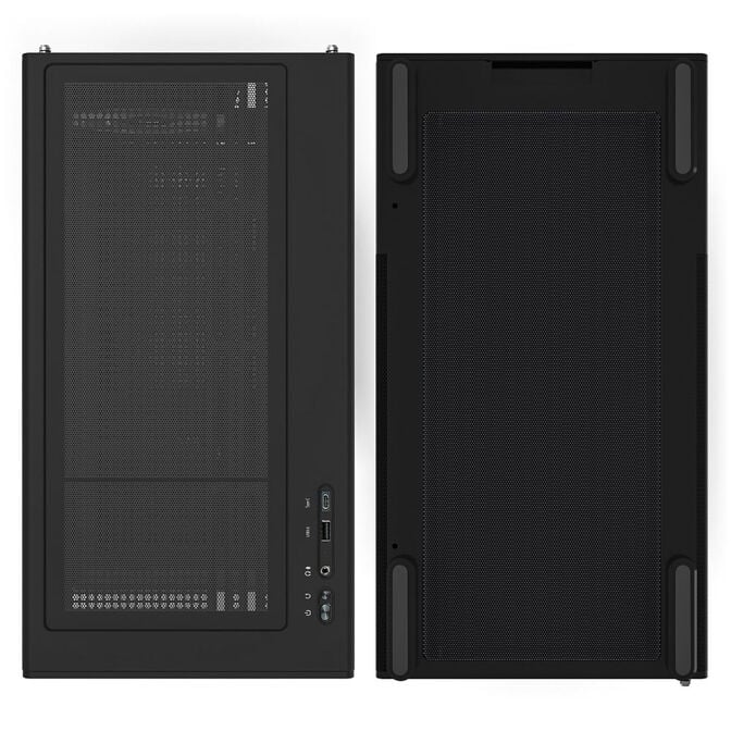 Zalman P10 PC-Geh&auml;use, Mini-Tower, mATX, RGB, Tempered Glass - schwarz image number 5