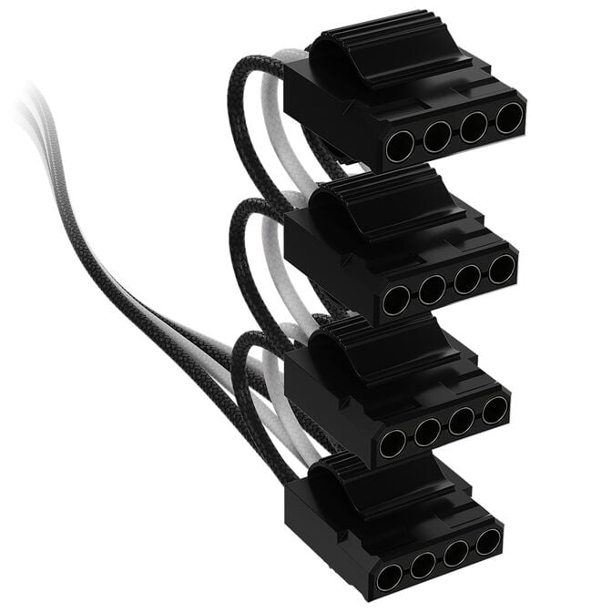 Corsair Cable Set, Type 4, DC Cable Pro Kit, individually sleeved - black / white image number 11