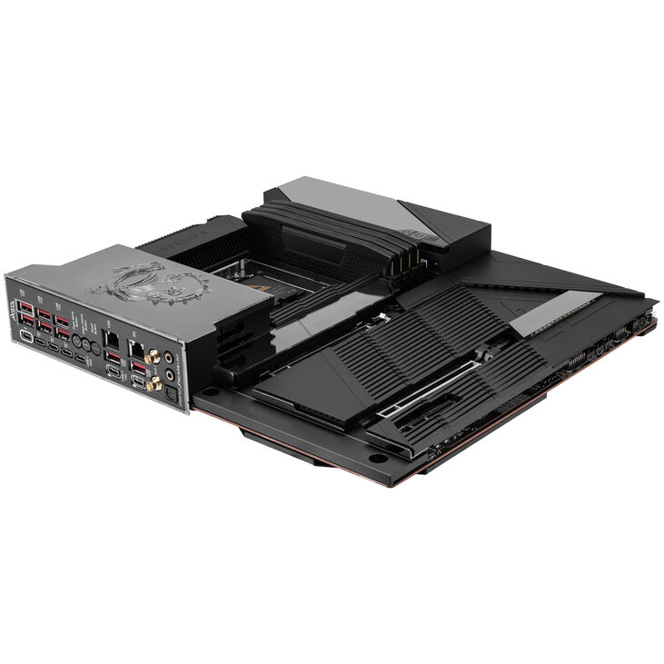 MSI MEG Z890 Godlike Mainboard, Sockel LGA 1851, Intel Z890, E-ATX, DDR5 image number 3