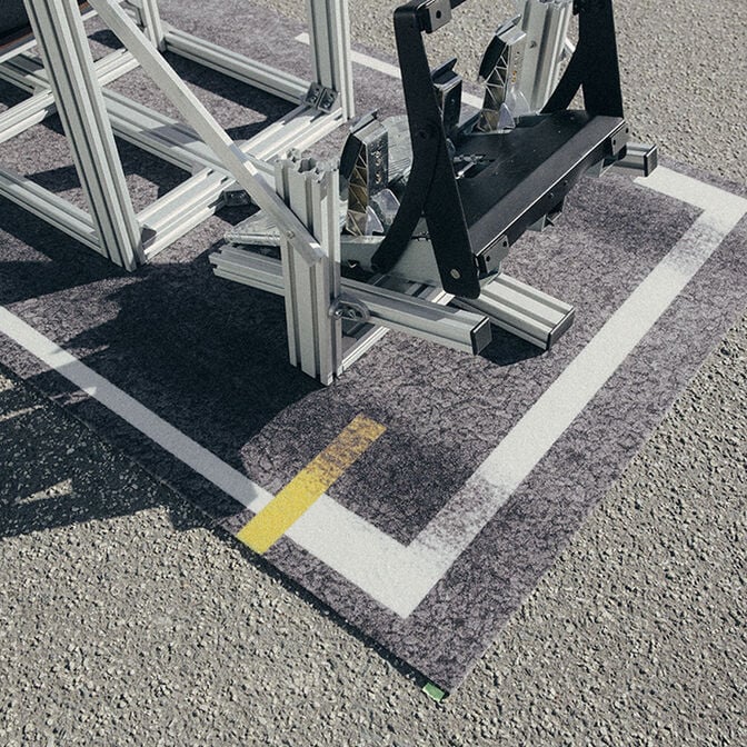 Speedy Rugs Sim Racing Teppich POLE B90 180 image number 2