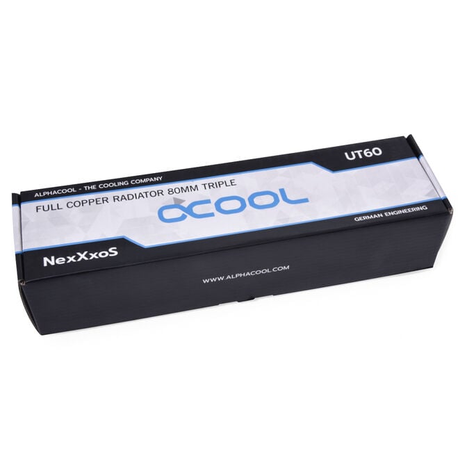 Alphacool NexXxoS HPE-60 Full Copper X-Flow 80mm Triple Radiator image number 5