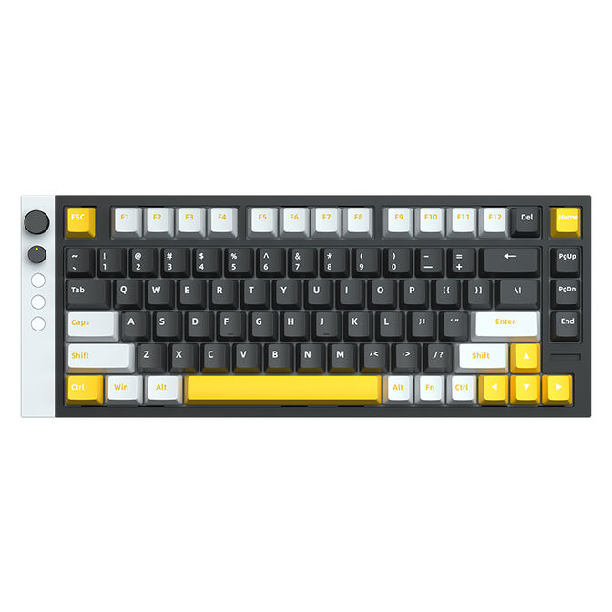 Lamzu Jet75 Gaming Tastatur, Magnetic Jade Gaming Switches, RGB - schwarz image number 2