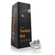 Ducky Gateron G Pro Silver Switches, mechanical, 3-Pin, linear, MX-Stem, 45g - 110 pieces image number null