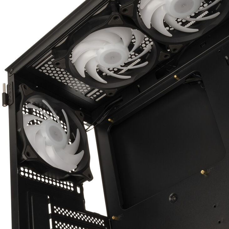 Kolink Observatory HF Plus Mesh ARGB Mid Tower - black image number 9