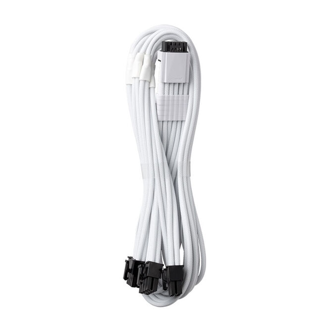 Cablemod PRO ModMesh RT 12VHPWR auf 3x PCI-e Kabel f&uuml;r ASUS/Seasonic/Phanteks - 60cm, wei&szlig; image number 0