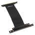 CableMod vertical graphics card holder with PCIe x16 riser cable, 2x DisplayPort - black image number null