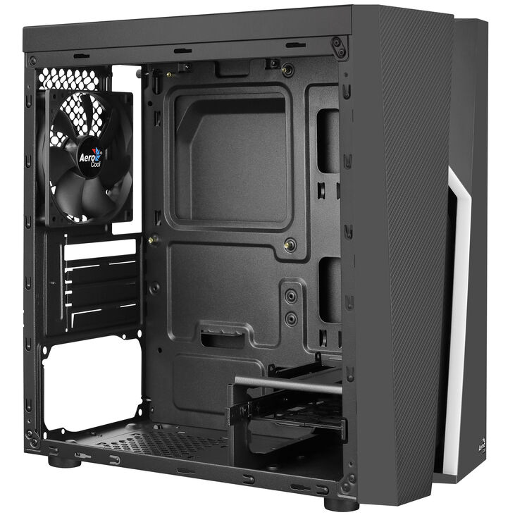 Aerocool Bolt Mini Micro-ATX Case - black image number 4