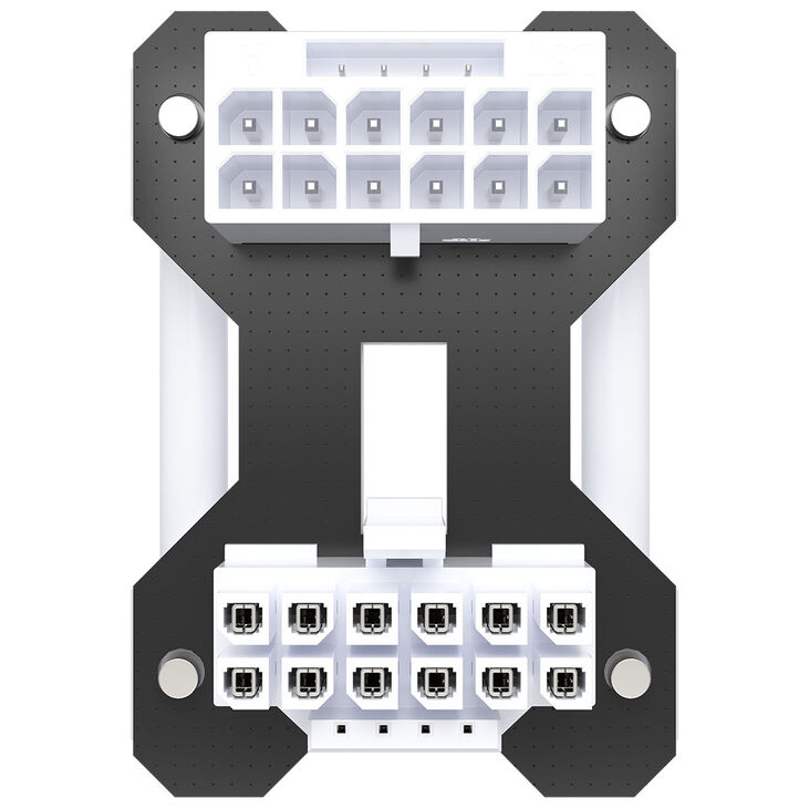 Corsair 12V-2x6 GPU Power Adapter - Style B, white image number 3
