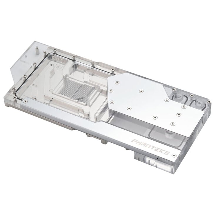 PHANTEKS Glacier G40 RTX 4090 Waterblock with Backplate for Gigabyte, D-RGB - chrome image number 1