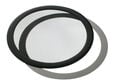 DEMCiflex Staubfilter 200mm, rund - schwarz/schwarz image number null