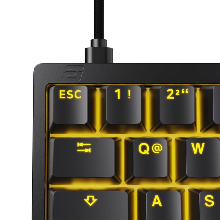 Endgame Gear KB65HE 8k Gaming Keyboard, Hall Effect, 8000Hz, 65%, RGB - Raesha Silent, ISO (German), Black image number 4