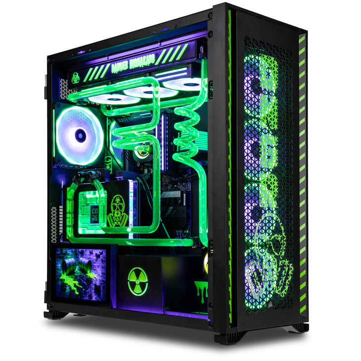 Gaming PC Toxic Fury Elite, Intel Core Ultra 285K, NVIDIA GeForce RTX  5090 Custom Water Cooling