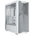 Corsair 3200D RS PC Case, Mid Tower, ATX, Tempered Glass - White image number null