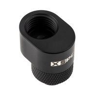 XSPC G1/4 Rotary 7mm Offset Fitting - matte black