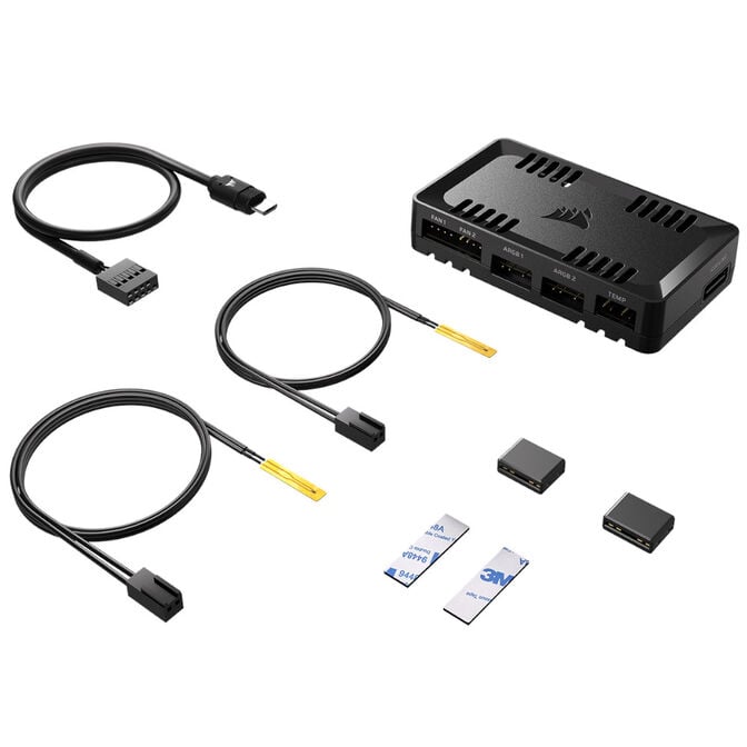 Corsair Commander Duo ARGB & Fan Controller, iCUE LINK - black image number 9