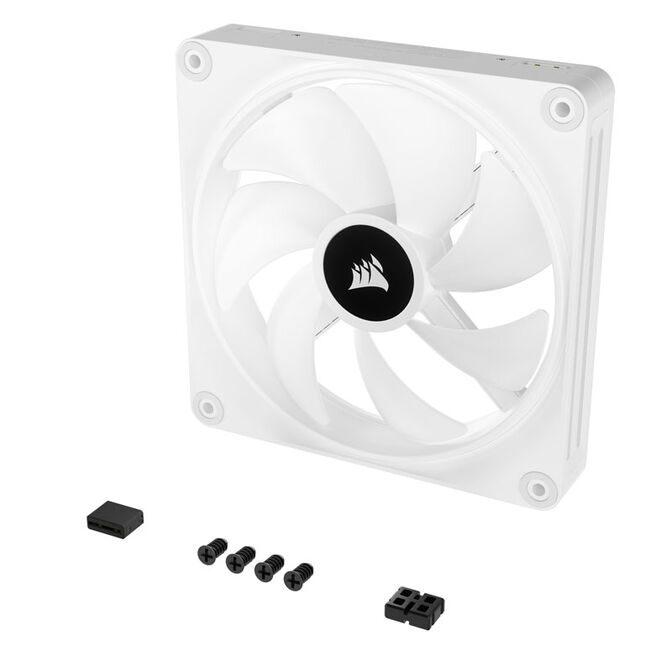 Corsair iCUE LINK QX140 RGB Series, PWM Fan - 140mm, white image number 9