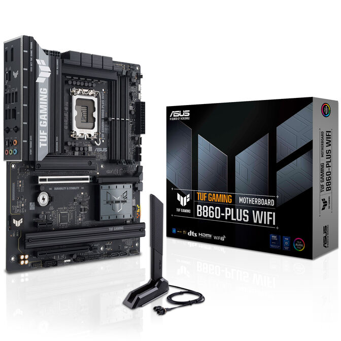 ASUS TUF Gaming B860-Plus WiFi Mainboard, Sockel LGA 1851, Intel B860, ATX, DDR5 image number 0