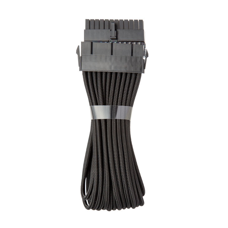CableMod Pro ModMesh 24-pin ATX Extension, 30cm - black image number 0