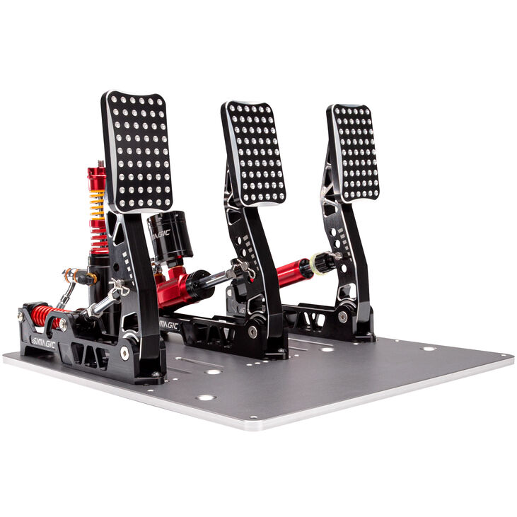 Simagic P2000 3-Pedal-Set, 100 kg Loadcell image number 0