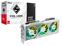 ASrock Radeon RX 9070 XT Steel Legend Grafikkarte, 16384 MB GDDR6