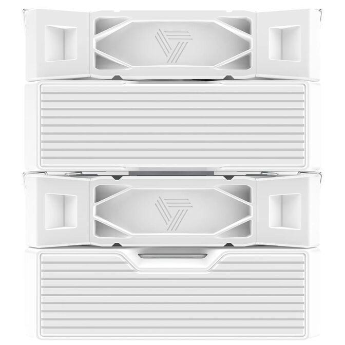 Montech NX600 CPU K&uuml;hler, Dual Tower - 2x 120mm, wei&szlig; image number 5