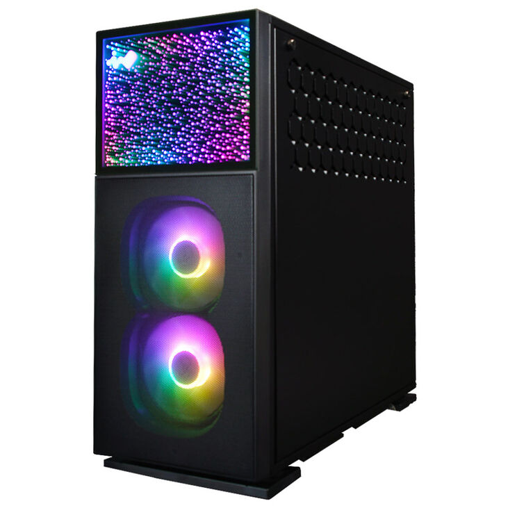 InWin N515 Midi-Tower Tempered Glass - schwarz image number 1