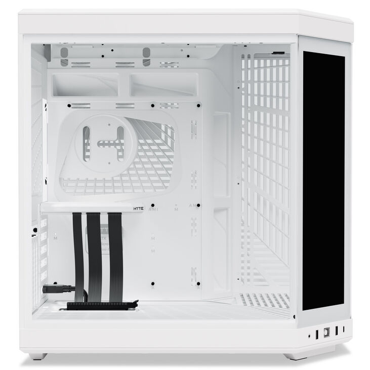 Hyte Y70 Touch Infinite PC-Gehäuse, Midi-Tower, ATX, Tempered Glass - Weiß image number 7