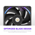 NZXT Performance F360X Einzelrahmenl&uuml;fter, aRGB, LCP-Rahmen - schwarz, 360mm image number null