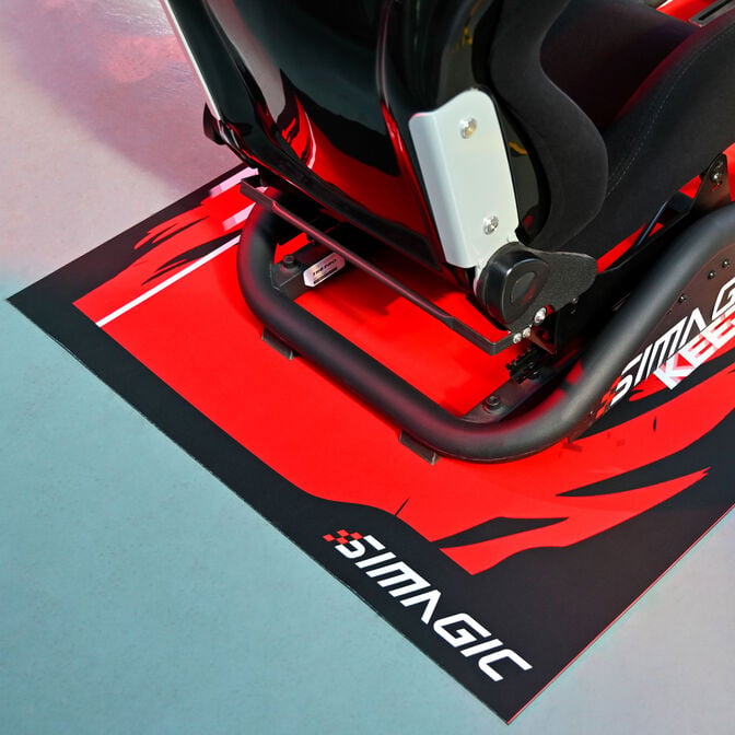 Simagic Carpet - black / red image number 3