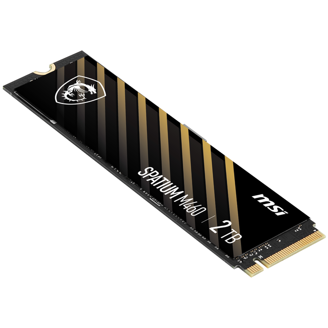 MSI Spatium M460 SSD, PCIe 4.0 M.2 Typ 2280 - 2 TB image number 3