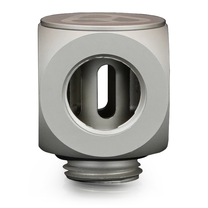 Thermal Grizzly DeltaMate Rotary Fitting - T, Matt Nickel image number 1