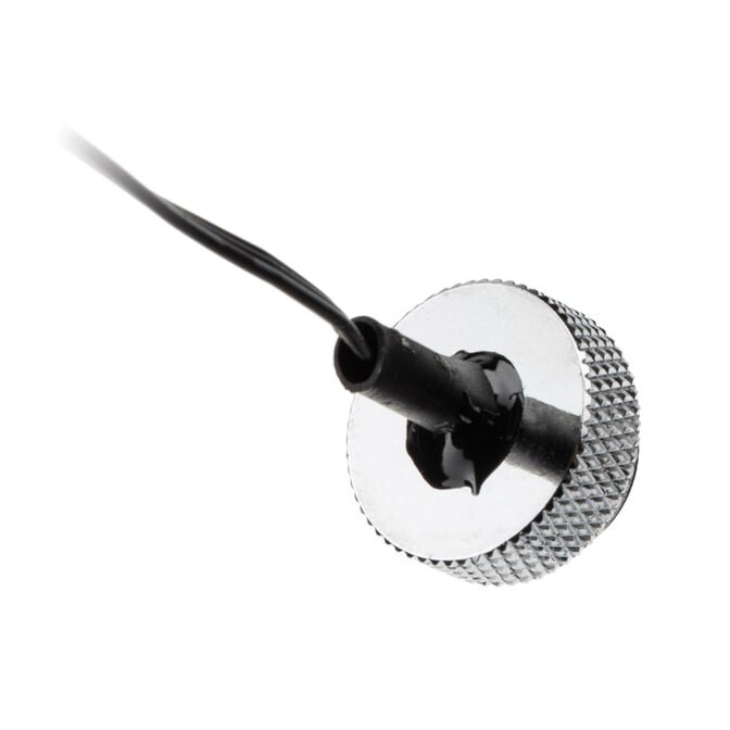XSPC ARGB LED Stop Plug, G1/4, 5V 3Pin - chrome image number 2