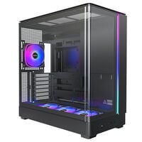 Montech KING 45 PRO PC-Geh&auml;use, Midi-Tower, ATX, Tempere Glass, RGB - schwarz