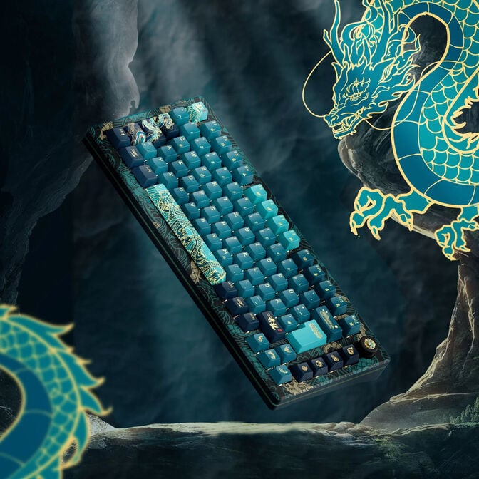AKKO MOD 007B V3 HE "Year of the Dragon" Gaming Tastatur, RGB - Astrolink Switch, ISO-DE/UK image number 11