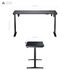 ThunderX3 LAB-X Gaming Desk, Height-Adjustable - Black image number null