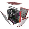 Montech KING 95 PRO Midi-Tower, Tempered Glass, ARGB - rot image number null