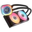 Corsair iCUE LINK Titan 240 RX LCD Komplett-Wasserk&uuml;hlung, RGB - 240mm, schwarz image number null