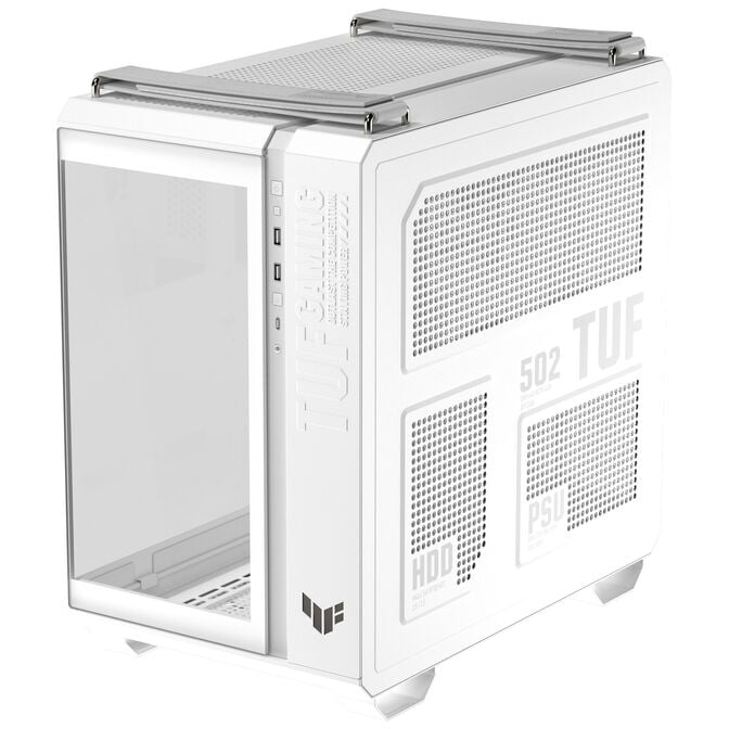 ASUS TUF Gaming GT502 Horizon PC-Geh&auml;use, Midi-Tower, ATX, Tempered Glass - wei&szlig; image number 3