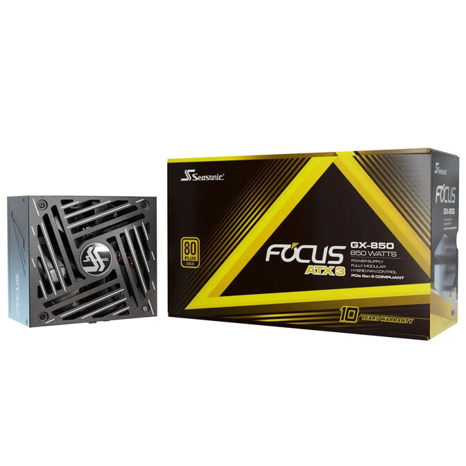 Seasonic Focus GX 80 PLUS Gold power supply, modular - 850 watts, black image number 10