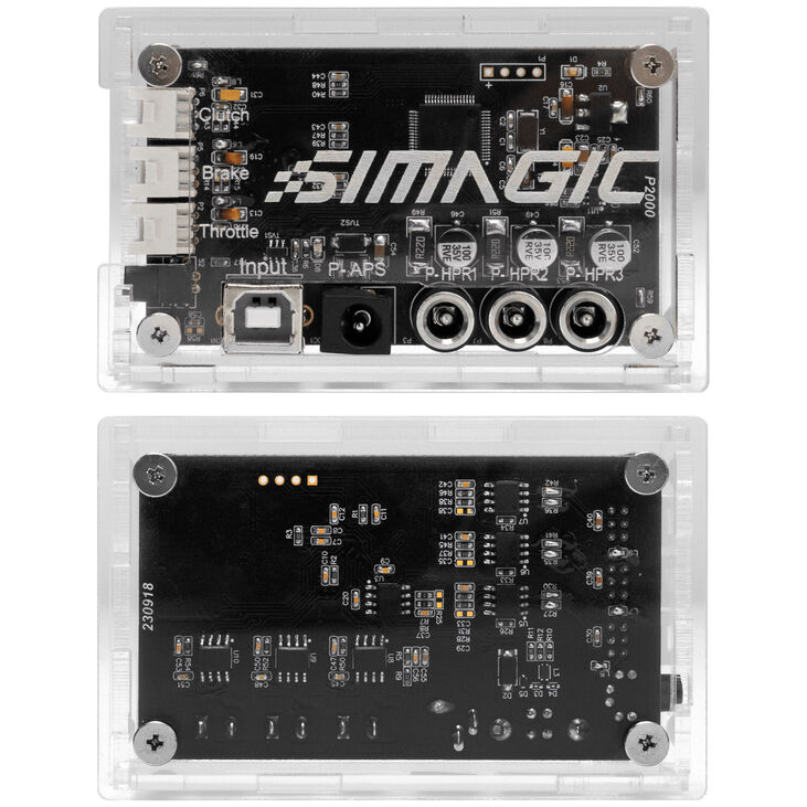 Simagic Haptik-Feedback-Kontrollbox - transparent image number 1